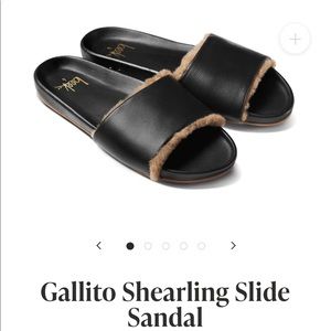 Brand new Beek sandals